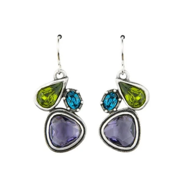 ladies earrings fall-Gossip Earrings by Patricia Locke - Fling