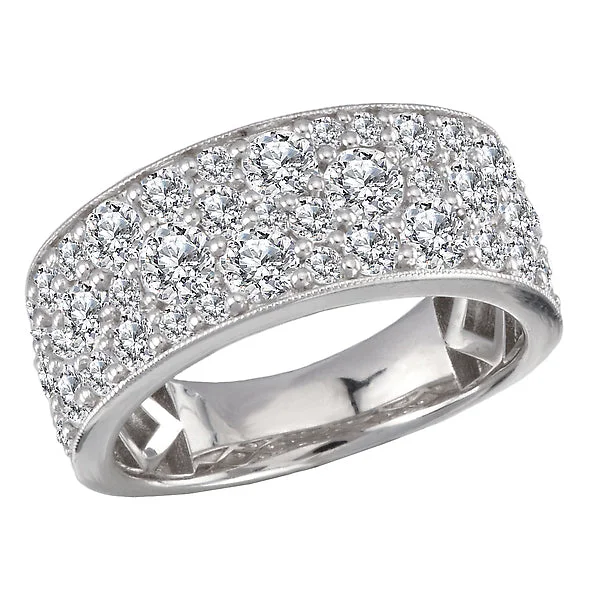 ladies rings adjustable-Ladies Fashion Diamond Ring