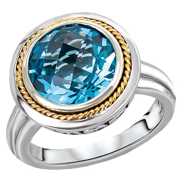 ladies rings metallic-Ladies Fashion Gemstone Ring