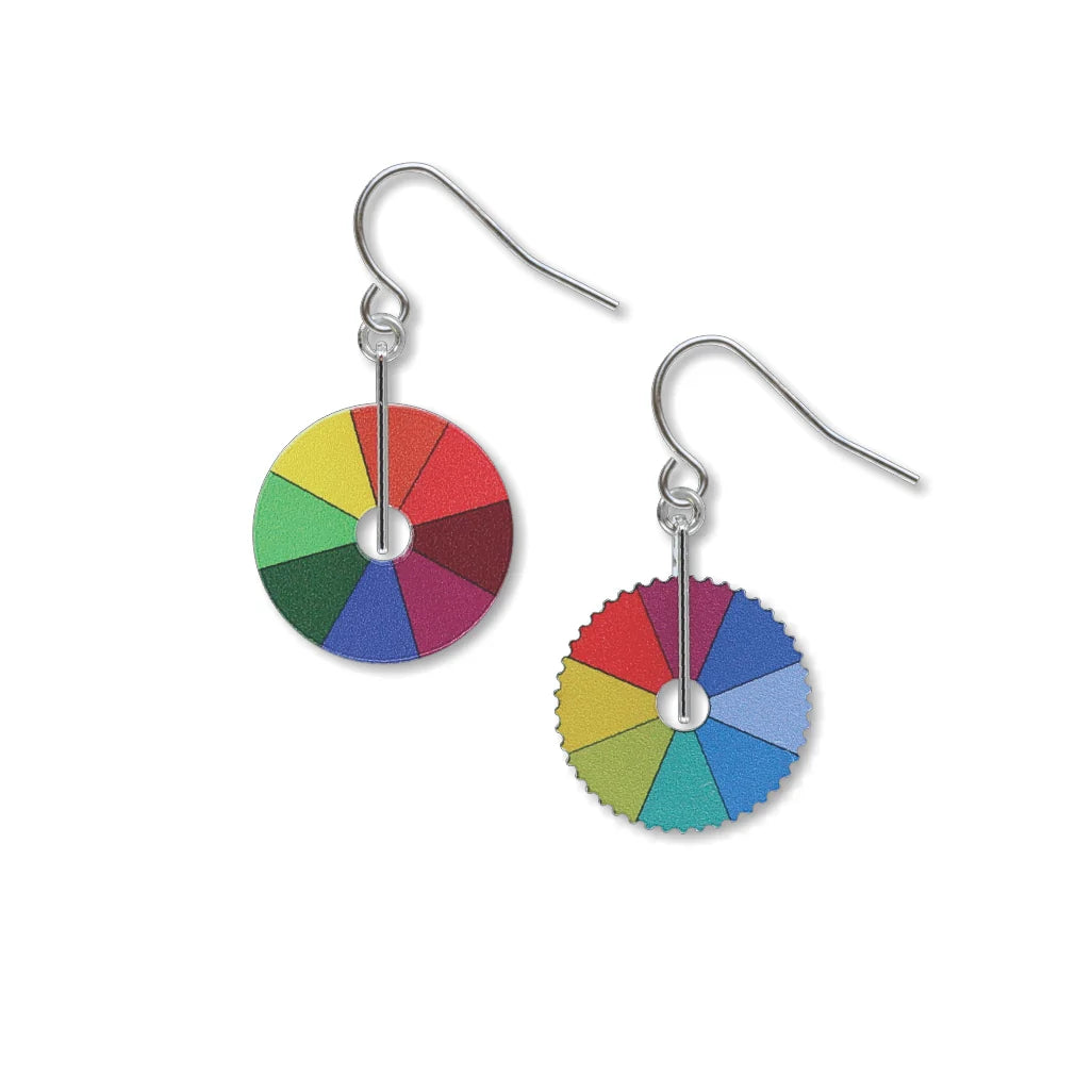 ladies earrings name-Tiffany Color Wheels Earrings