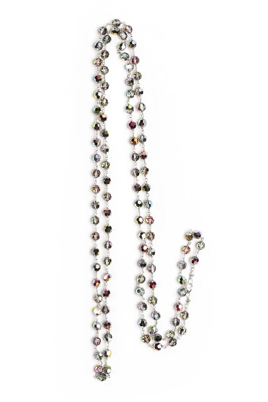 Ladies necklaces 1950s elegance -Swarovski Chanel Necklace