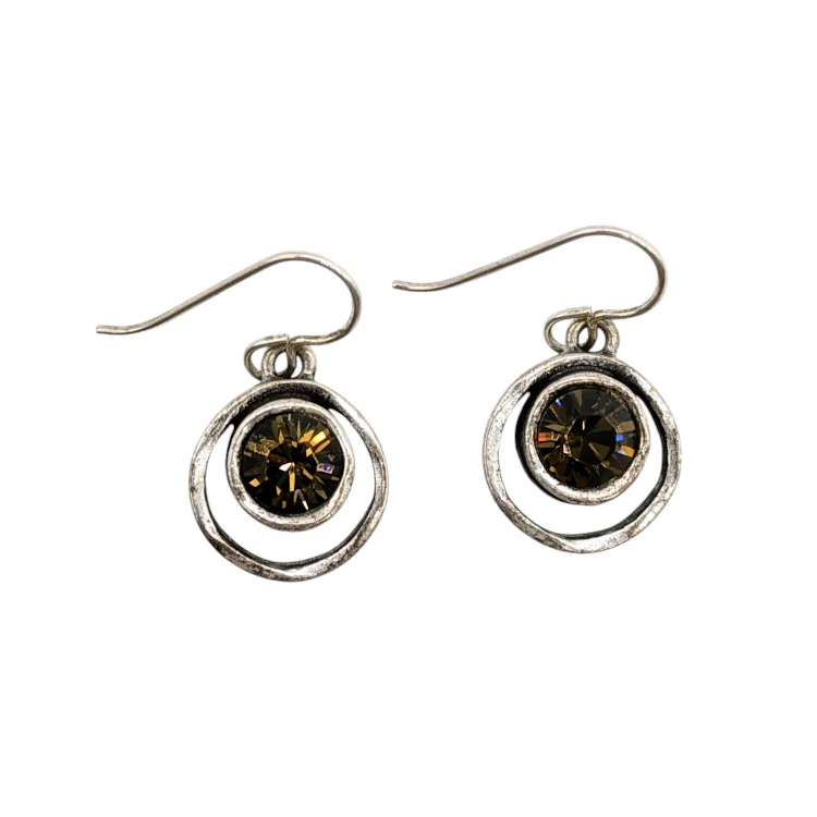 ladies earrings prices-Skeeball Earrings by Patricia Locke