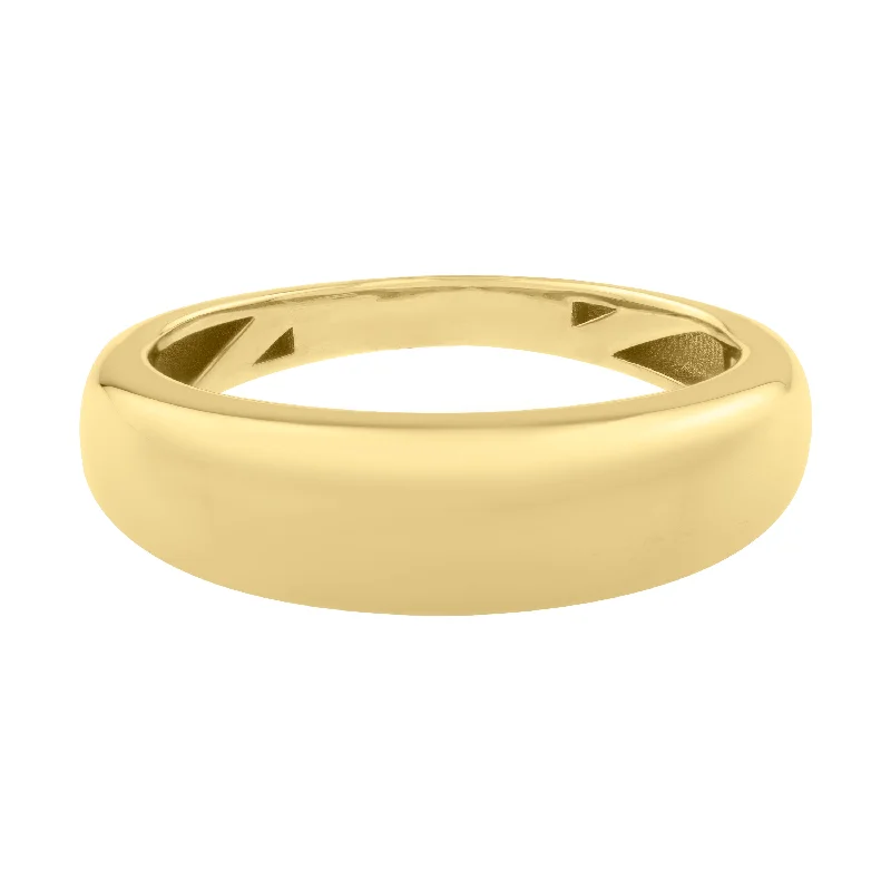 ladies rings celebration-14K Dome Ring