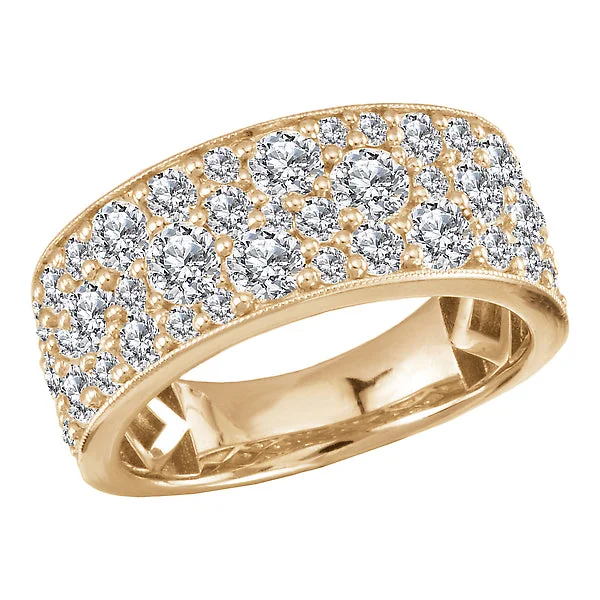 ladies rings contemporary-Ladies Fashion Diamond Ring