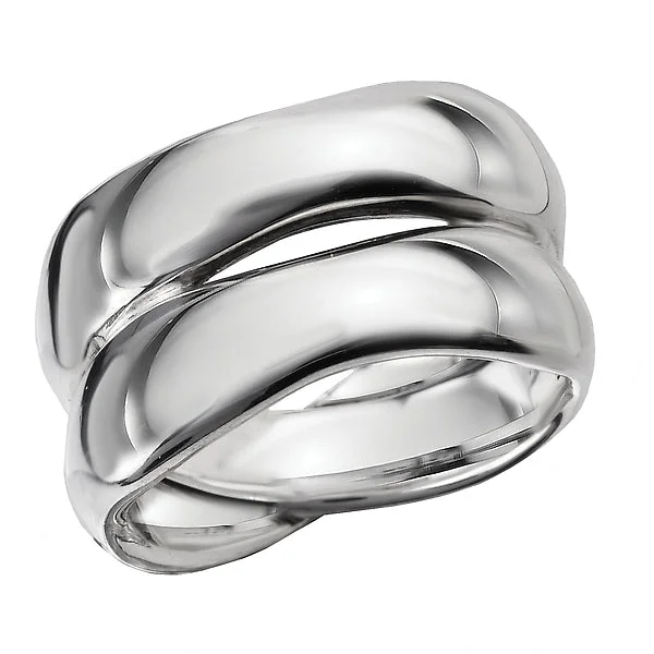 ladies rings winter-Ladies Fashion Sterling Silver Ring