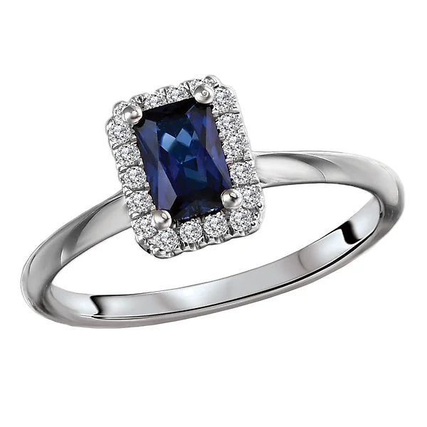 ladies rings 1920s-Ladies Fashion Gemstone and Diamond Ring