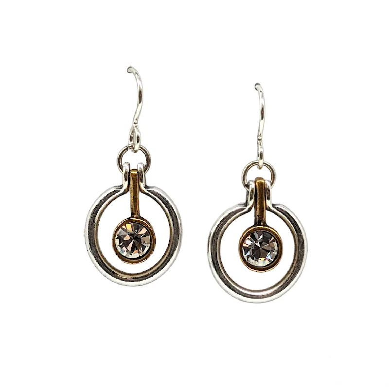 ladies earrings hypoallergenic-Cyndi Earrings - Silver