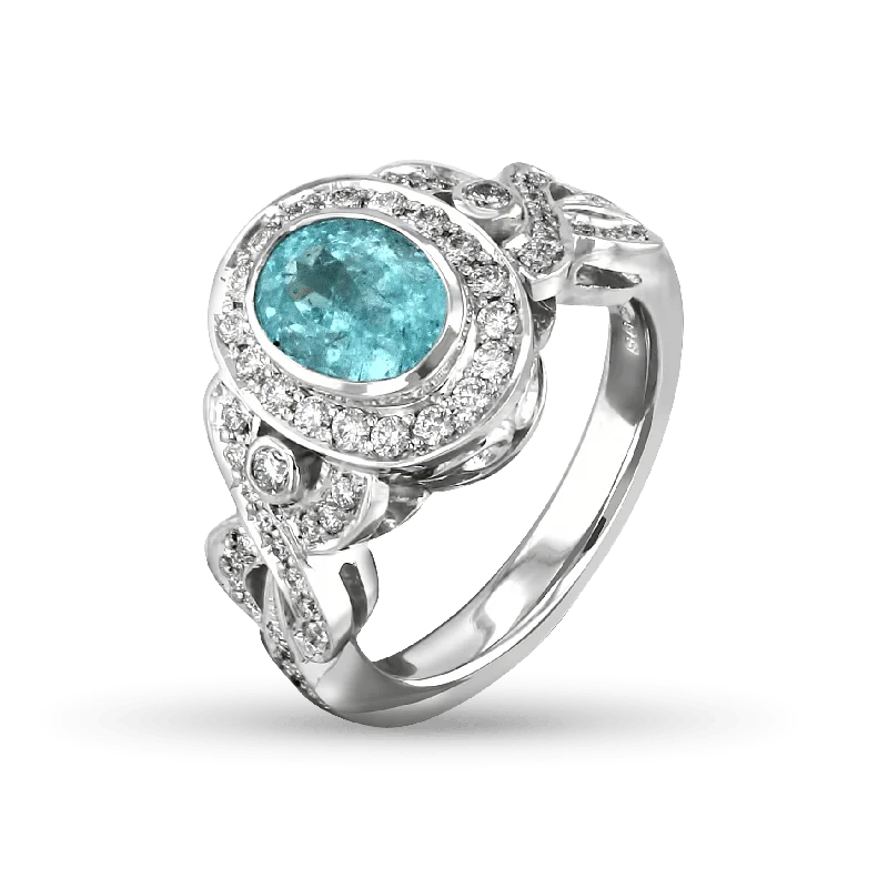 ladies rings matte-Antiquity Ring