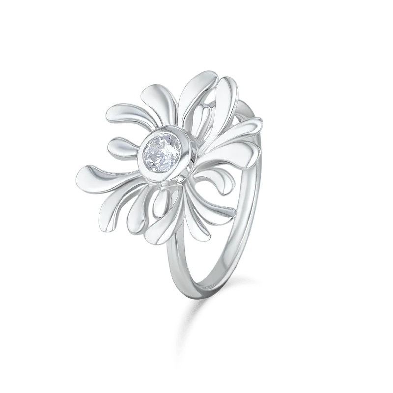 ladies rings special occasion-Fleur Ring