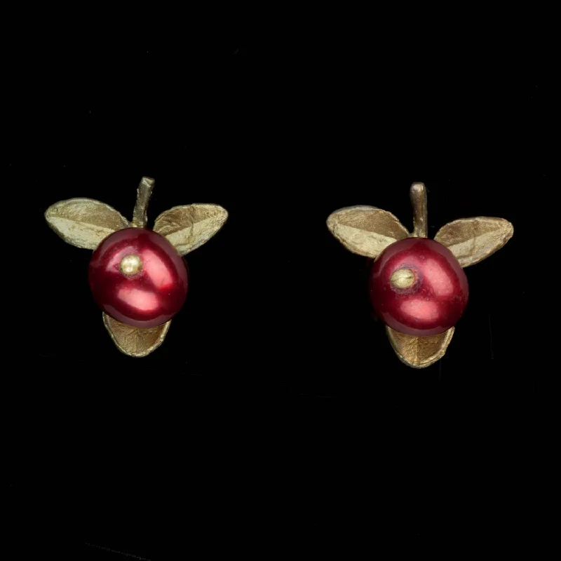 ladies earrings limited edition-Earrings - Cranberry Post Earrings