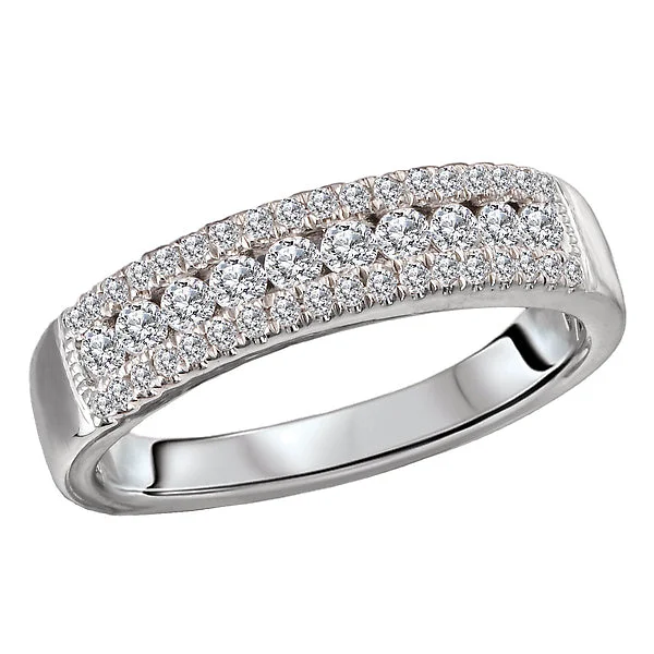 ladies rings matte-Ladies Fashion Diamond Ring