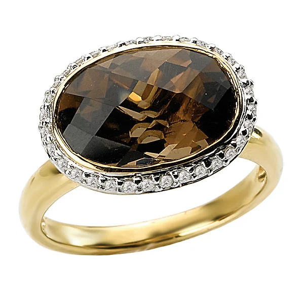 ladies rings self gift-Ladies Fashion Gemstone Ring