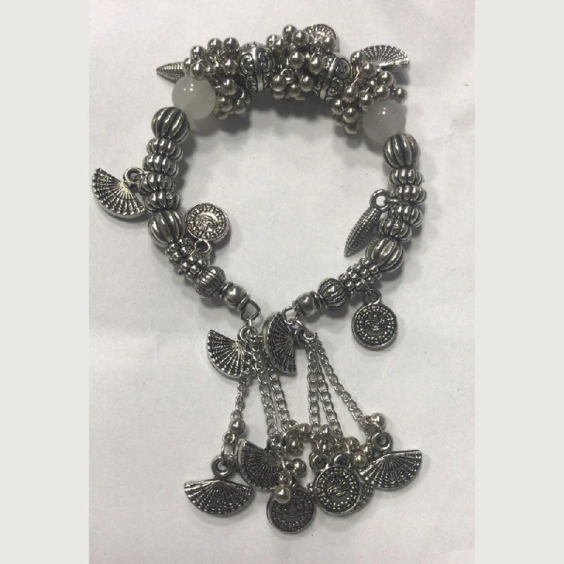 Ladies bracelets perfect charm -Pratima Jewellery Mart Oxidised Navratri Special Bracelet