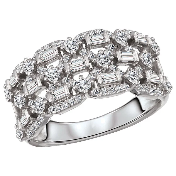 ladies rings art deco-Diamond Fashion Ring