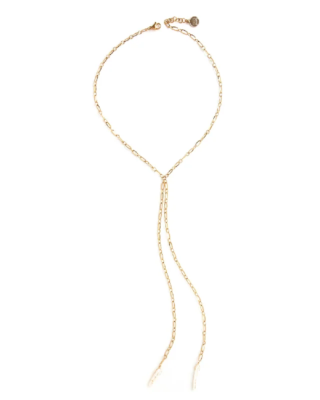 Ladies necklaces southwest flair -Mendez Gold Necklace