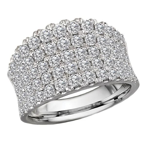 ladies rings resize-Ladies Fashion Diamond Ring