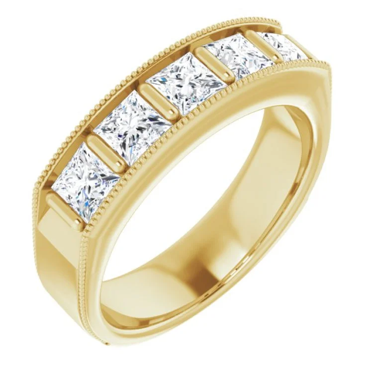 ladies rings stretch-14K Yellow 1 9/10 CTW Natural Diamond Ring