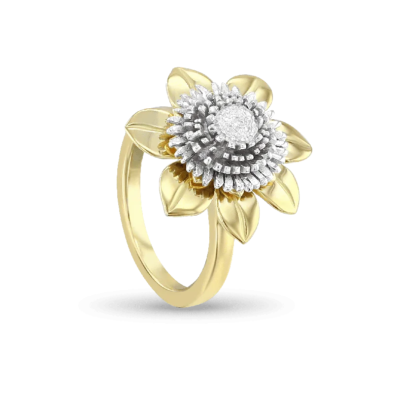 ladies rings fusion-Clematis Empress Ring