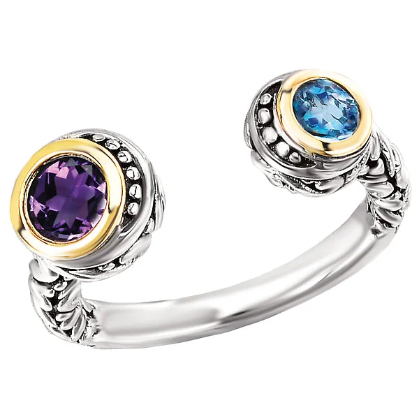 ladies rings extravagant-Ladies Fashion Gemstone Ring