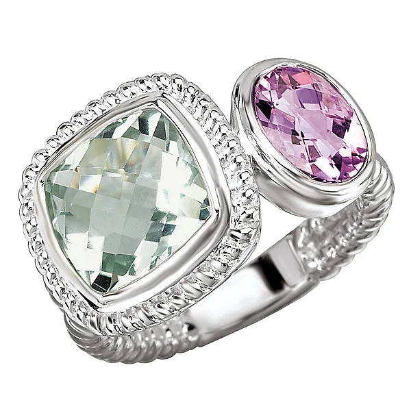 ladies rings pave-Ladies Fashion Gemstone Ring