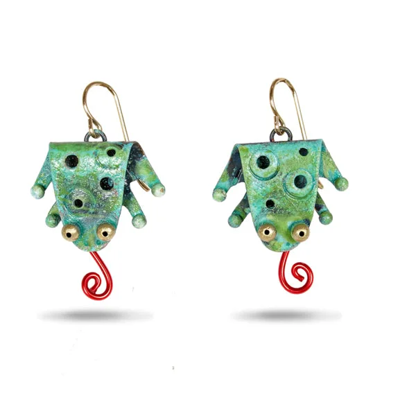 ladies earrings star-Flytrap Earrings