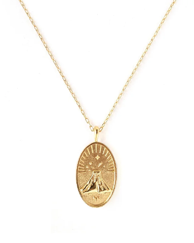 Ladies necklaces promo deal -Aries Gold Zodiac Necklace