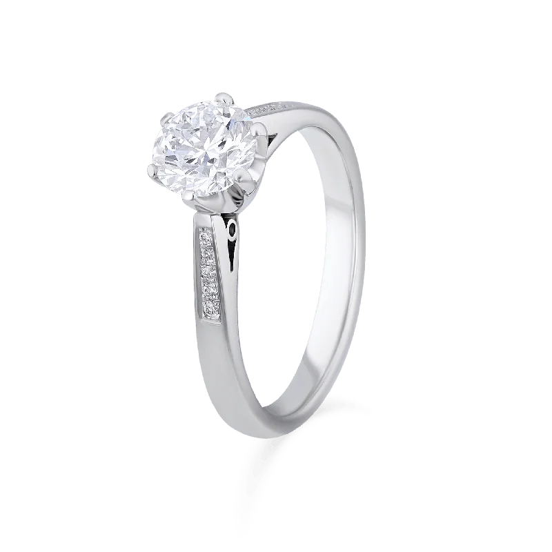 ladies rings square-Minerva Ring