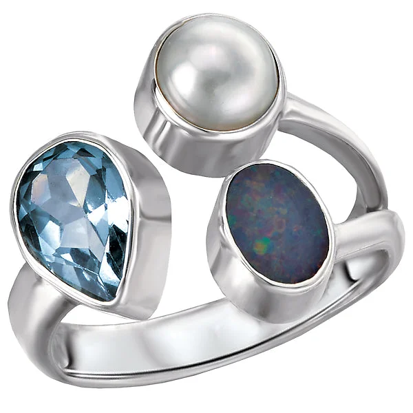 ladies rings always-Ladies Fashion Gemstone Ring