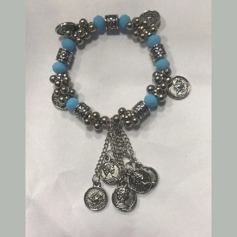 Ladies bracelets vintage allure -Pratima Jewellery Mart Oxidised Navratri Special Bracelet