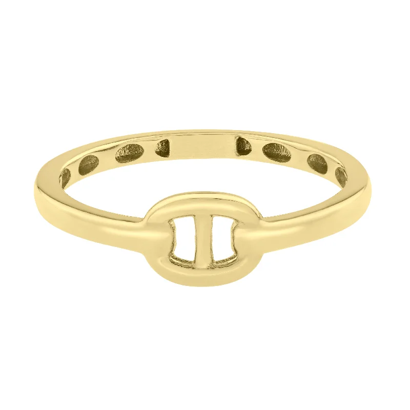 ladies rings resale-14K Mariner Link Ring