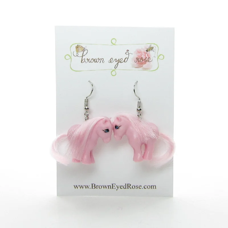 Cotton Candy Retro My Little Pony Earrings