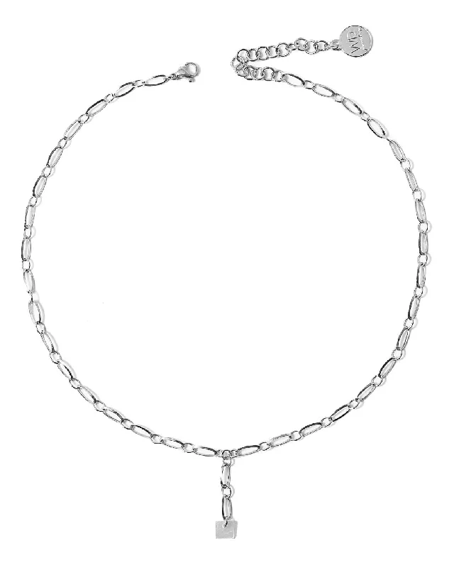 Ladies necklaces triple charm -Nerite Silver Necklace